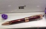 Wholesale Montblanc JFK Special Edition Copy Ballpoint Red&Rose Gold